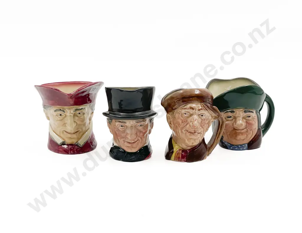 Four Assorted Small RD Character Jugs Image 1++
