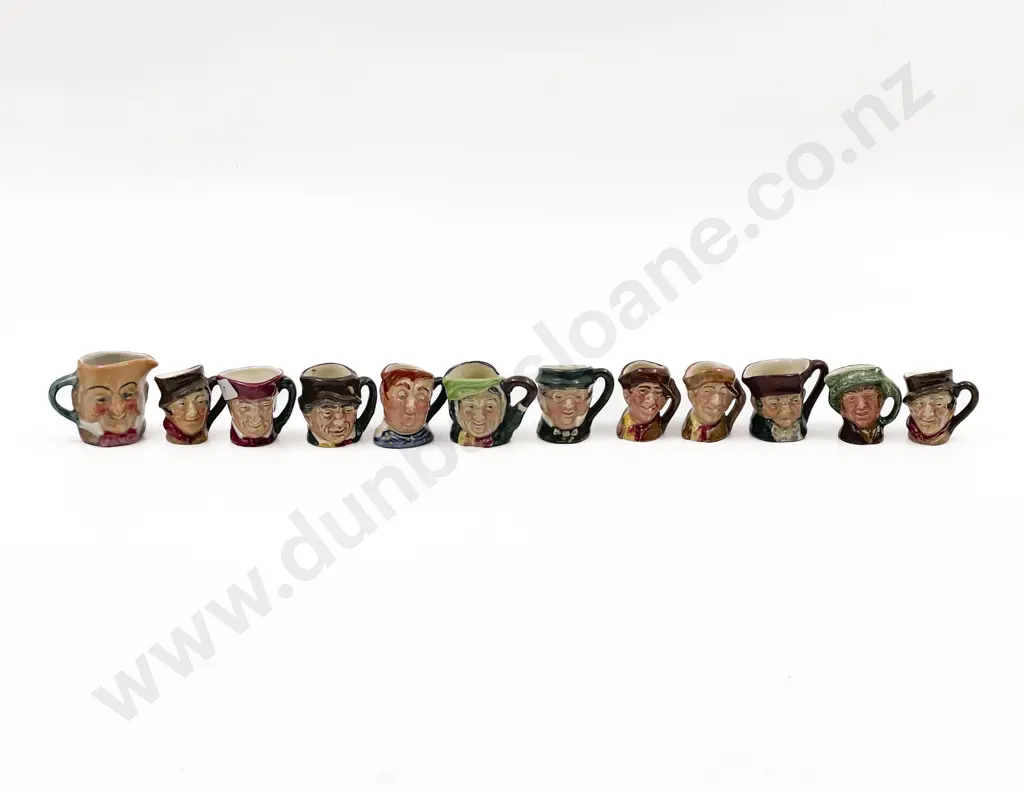 Twelve Assorted RD Tiny Character Jugs Image 1++