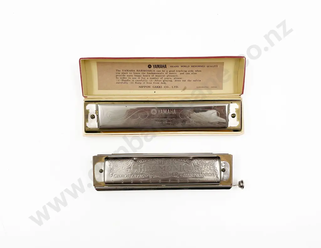 Two Harmonicas Image 1++