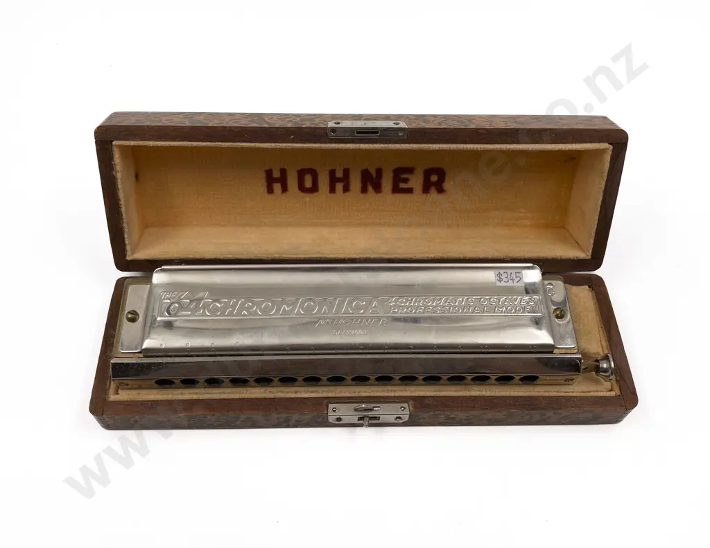 M. Hohner The 64 Chromonica Harmonica Image 1++