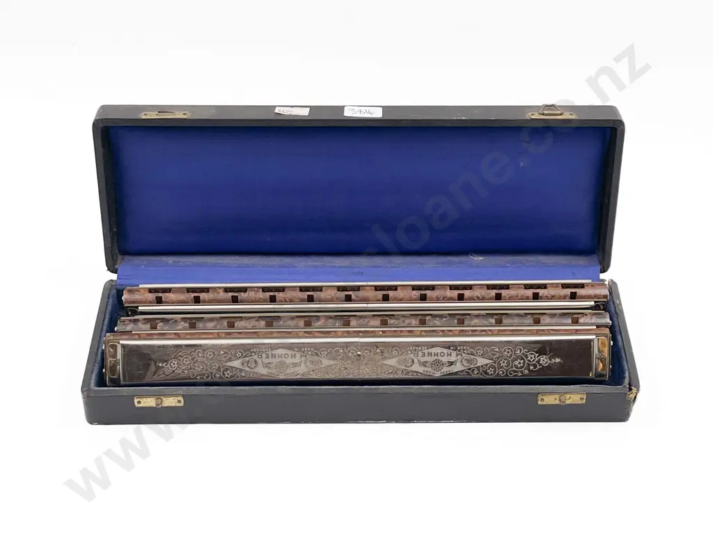 M. Hohner Polyphonia Triple Harmonica Image 1++
