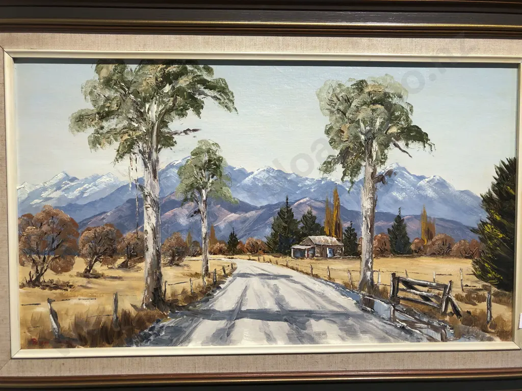 Peter Long - 'Four Peaks' - Oil on Board Image 1++