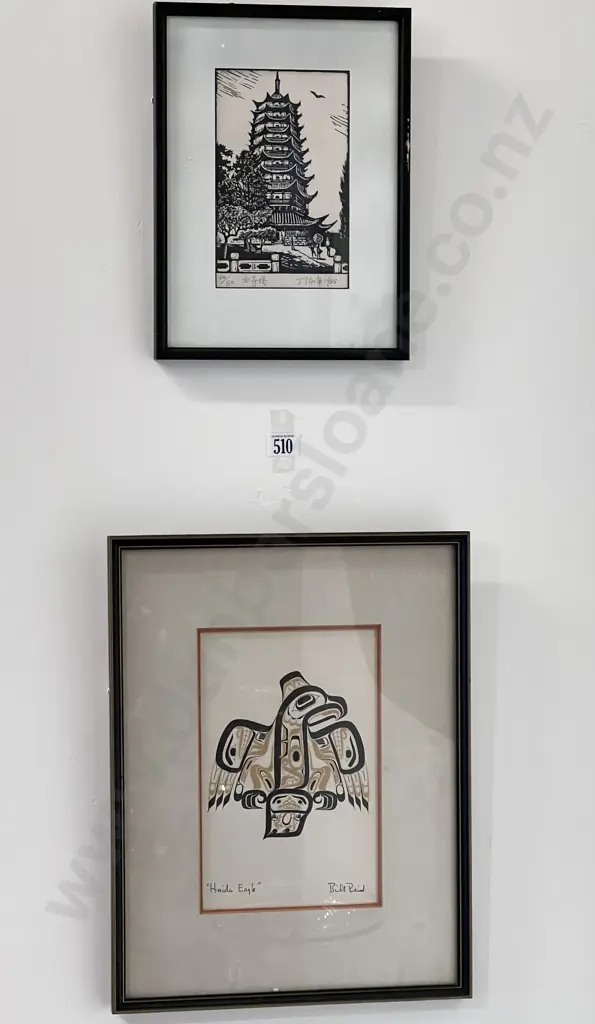Bill Reid - Haida Eagle - Reproduction Print Image 1++