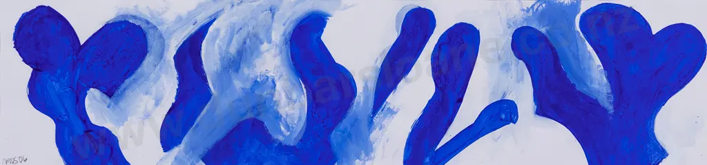 Michael Smither (b 1939) - Hawkdun Range Abstract 1 Image 1++