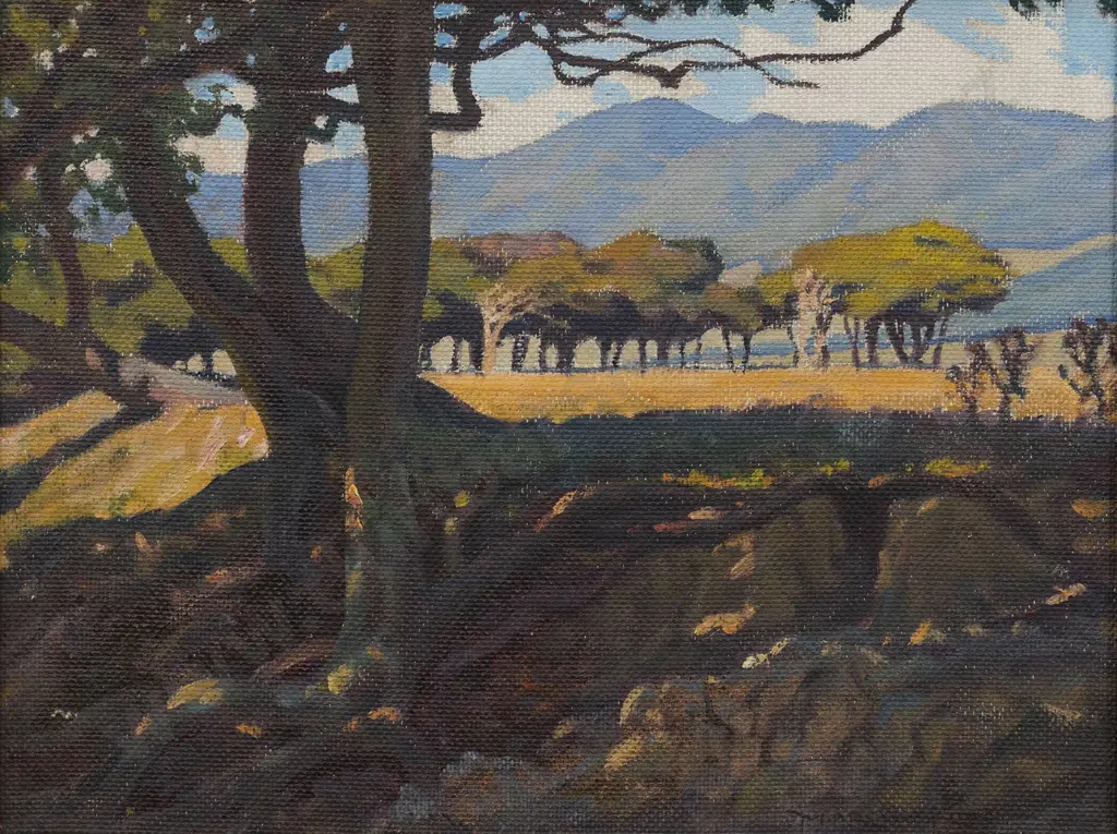 Marcus King (1891-1983) - Erosion Waikanae Image 1++