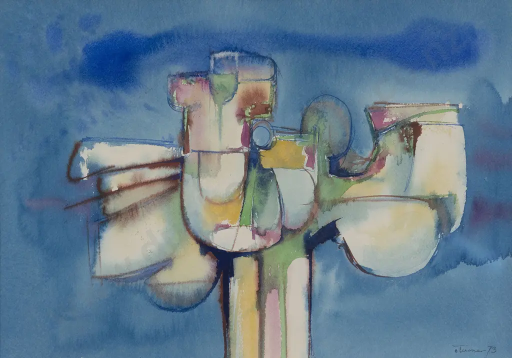 Denis Knight Turner (1924 - 2011) - Untitled Abstract Image 1++