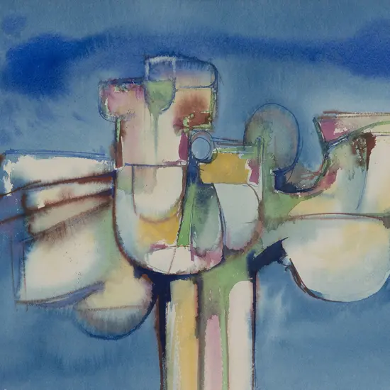 Denis Knight Turner (1924 - 2011) - Untitled Abstract