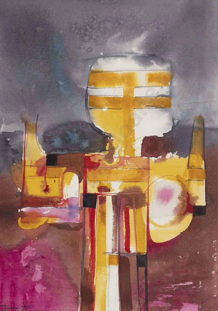 Denis Knight Turner (1924 - 2011) - Untitled Abstract Image 1++