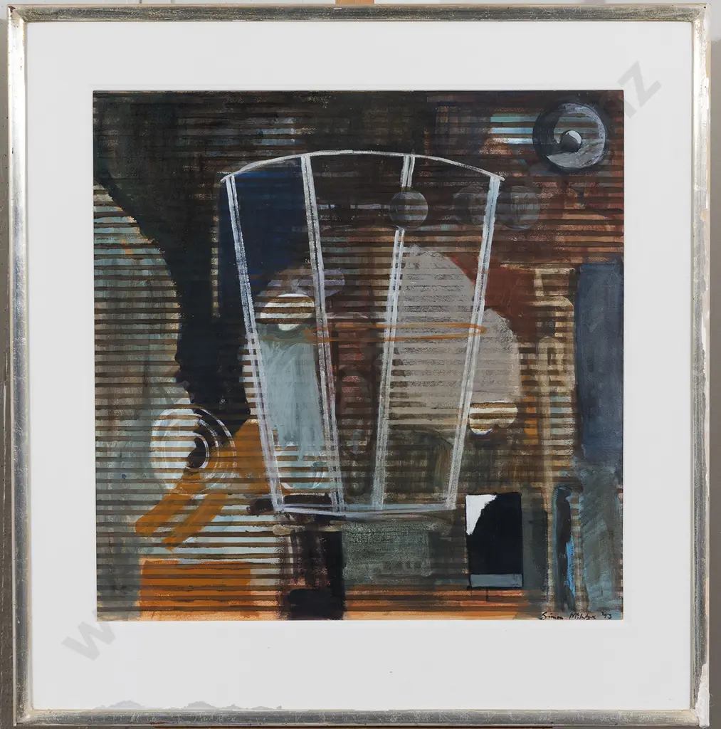 Simon McIntyre (b 1955) - Untitled Abstract Image 1++