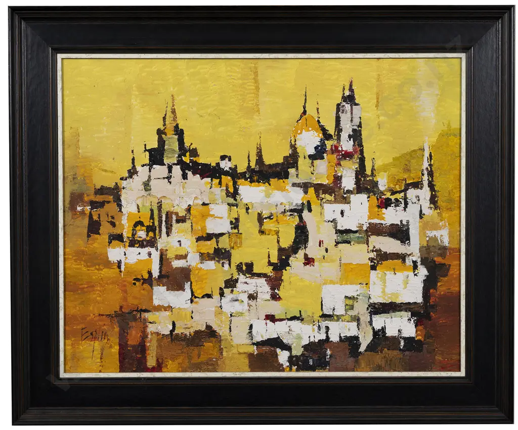 Tom Esplin (1915 - 2005) - Hill Town Image 1++