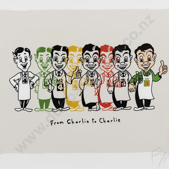 Dick Frizzell (b 1943) - From Charlie To Charlie