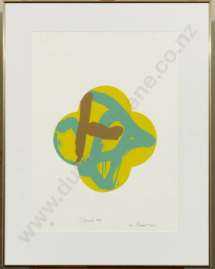 Max Gimblett (b 1935) - Stations' Way Image 1++