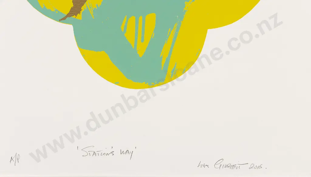 Max Gimblett (b 1935) - Stations' Way Image 1++