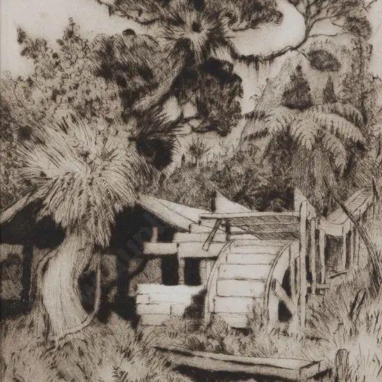 Trevor Lloyd (1863 - 1937) - A Deserted Mill