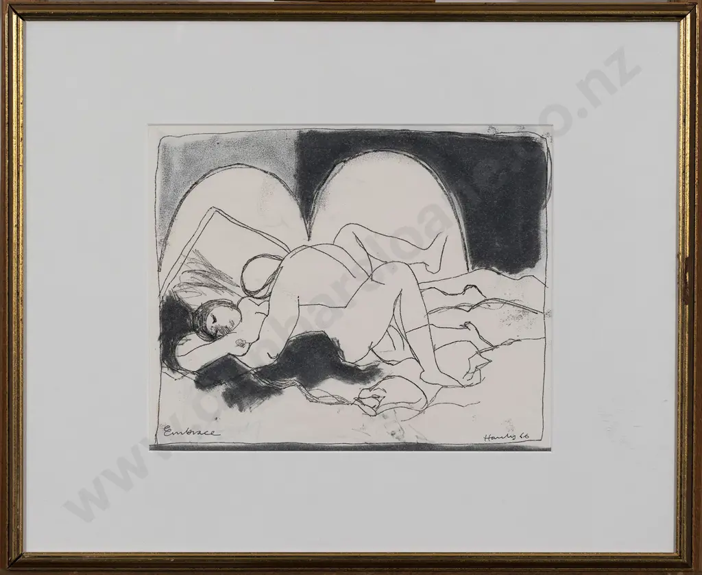 Pat Hanly (1932 - 2004) - Embrace Image 1++