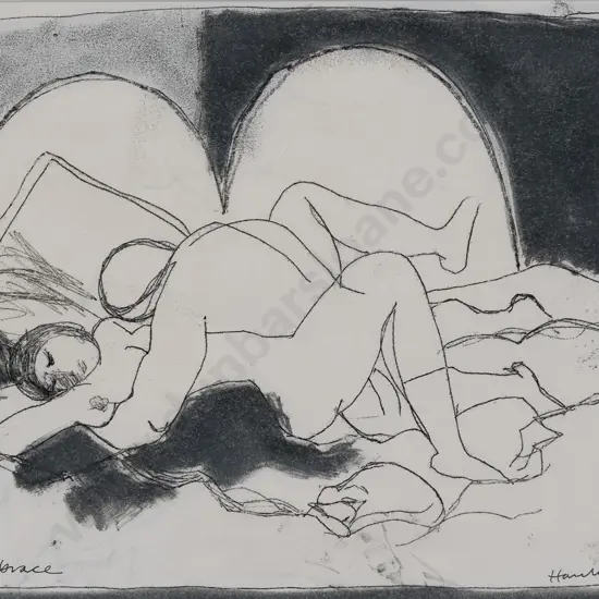 Pat Hanly (1932 - 2004) - Embrace