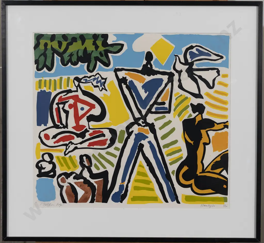 Pat Hanly (1932 - 2004) - Golden Age Image 1++
