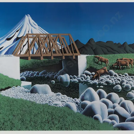 Michael Smither (b 1939) - Alfred Road Bridge
