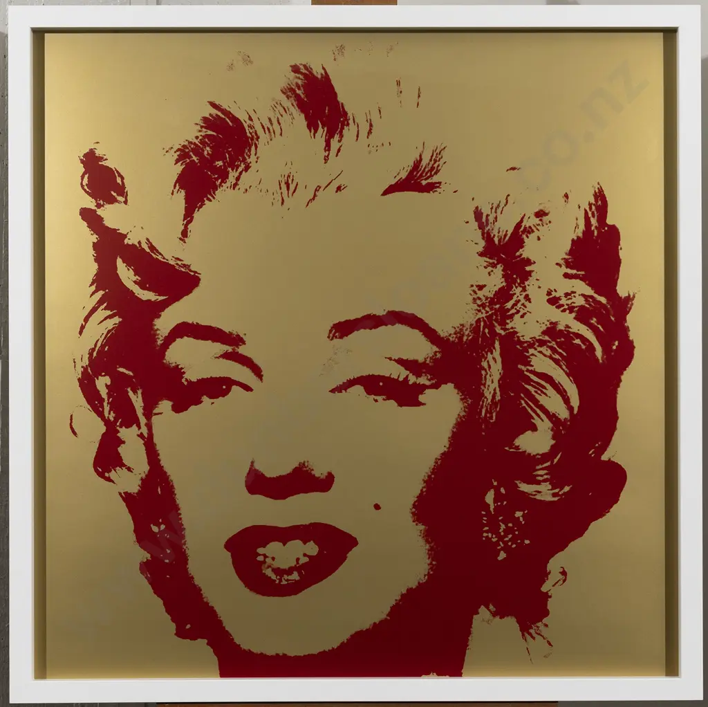 Sunday B Morning - After Andy Warhol - Golden Marilyn 11.40 Image 1++