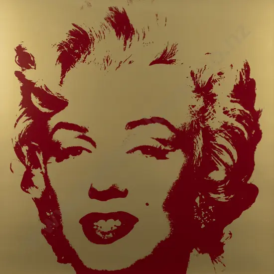 Sunday B Morning - After Andy Warhol - Golden Marilyn 11.40
