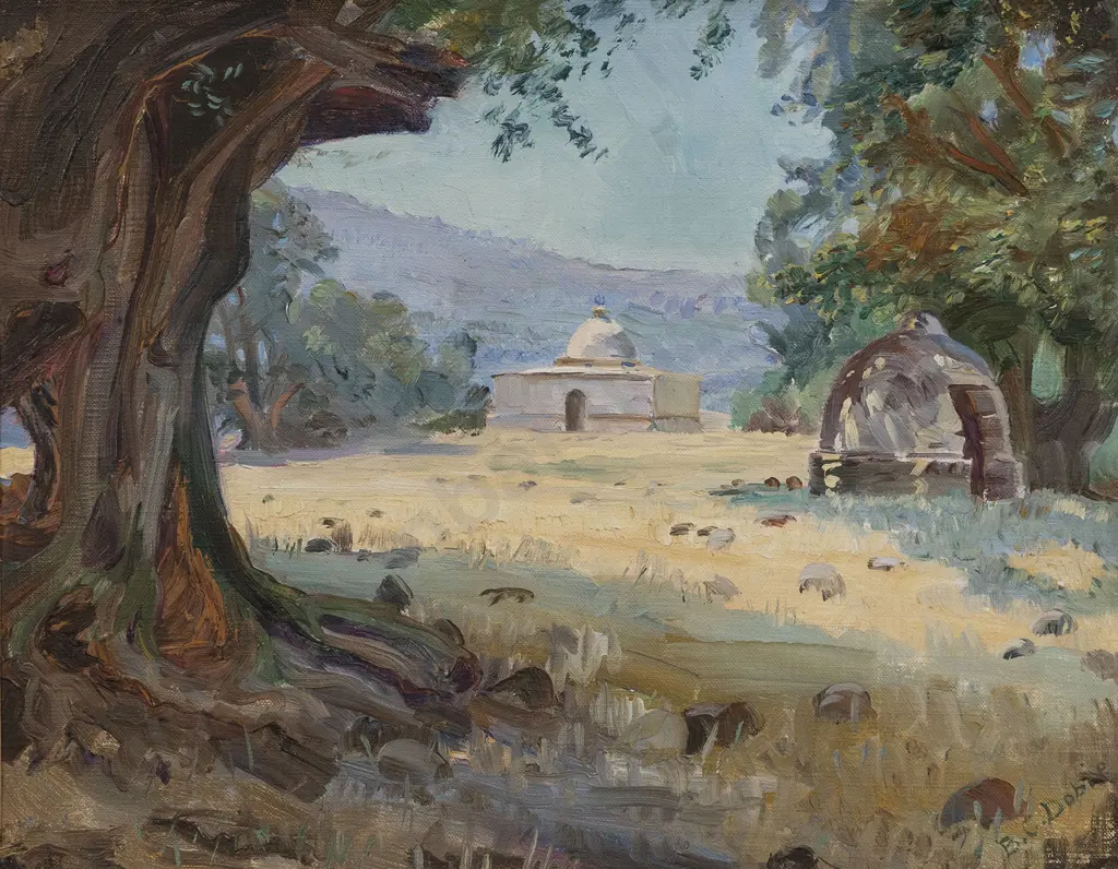 Beatrix Dobie (1887 - 1945) - Marabout Tombs Image 1++