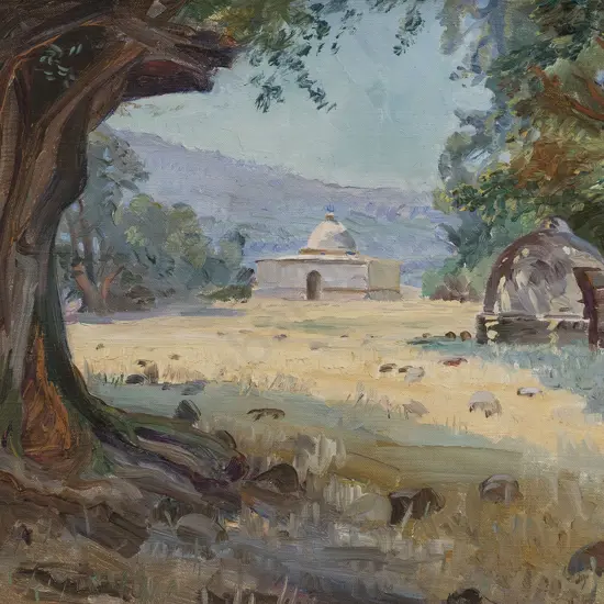 Beatrix Dobie (1887 - 1945) - Marabout Tombs