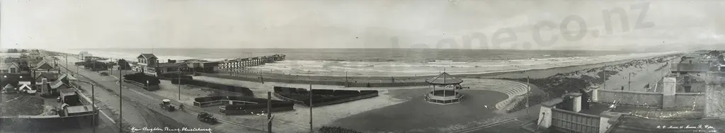 R P Moore (1881 - 1948) - New Brighton Beach Christchurch Image 1++