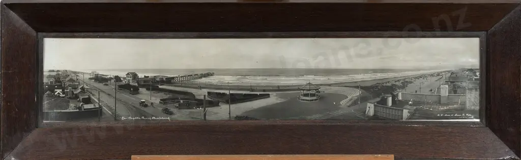 R P Moore (1881 - 1948) - New Brighton Beach Christchurch Image 1++
