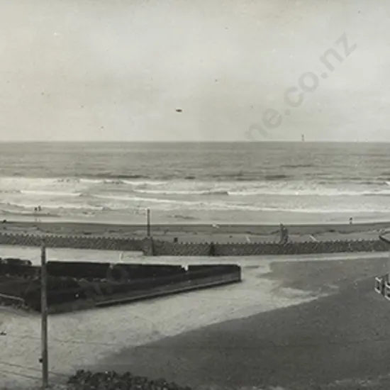R P Moore (1881 - 1948) - New Brighton Beach Christchurch