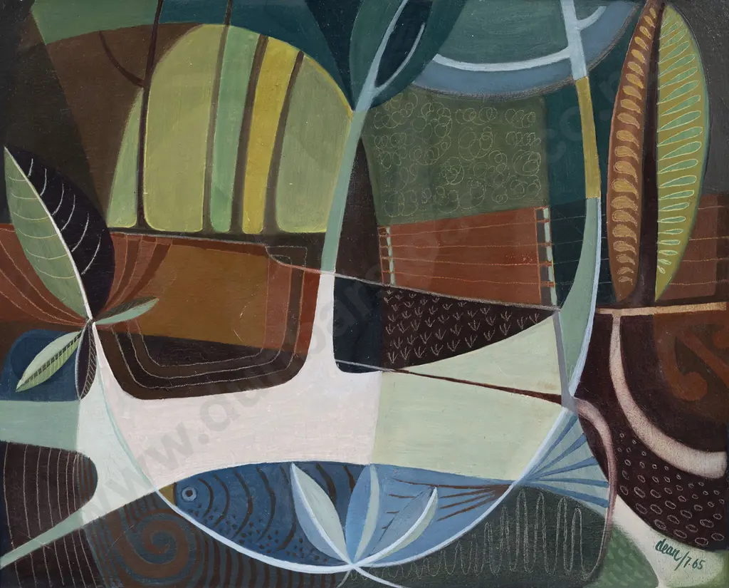 Frank Dean (1917 - 2008) - Fallen Tree Form Image 1++