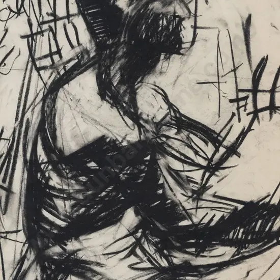 Neil Frazer (b 1961) - Untitled Portrait