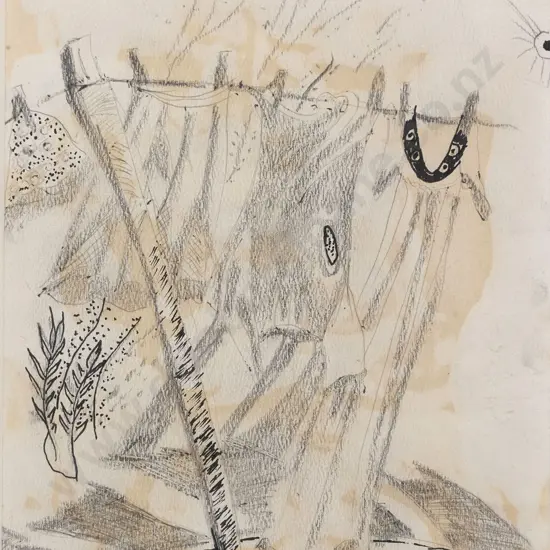 Philip Clairmont (1949-1984) - Study for Painting