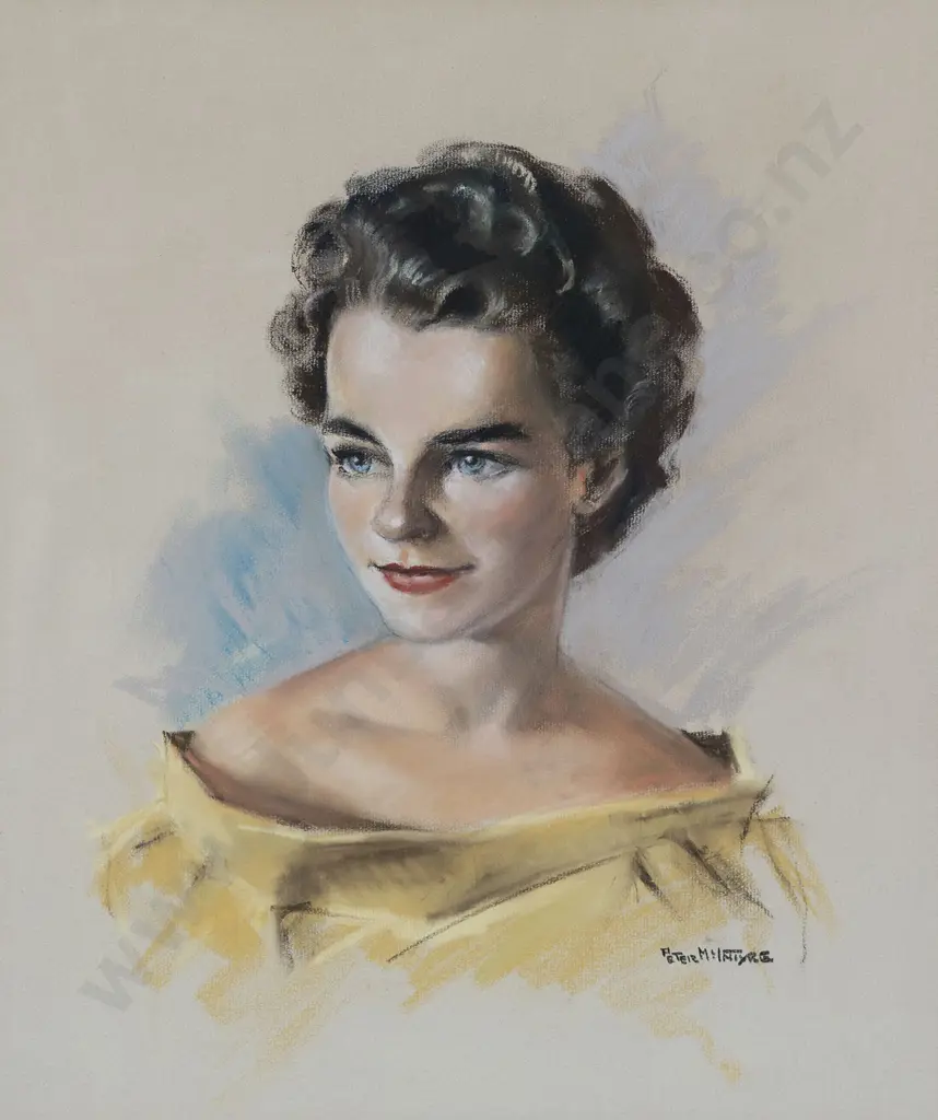 Peter McIntyre (1910 - 1995) - Portrait of a Young Woman Image 1++