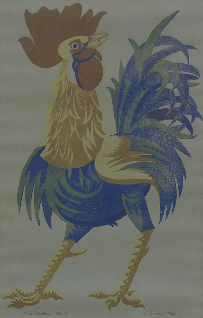 E Mervyn Taylor (1906 - 1964) - No 2 Chanticleer Image 1++