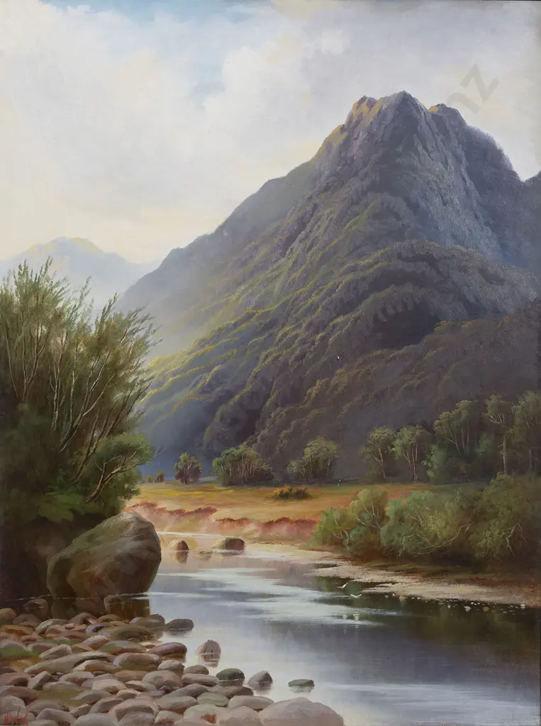 Henry William Kirkwood (1854 - 1925) - South Island River Image 1++