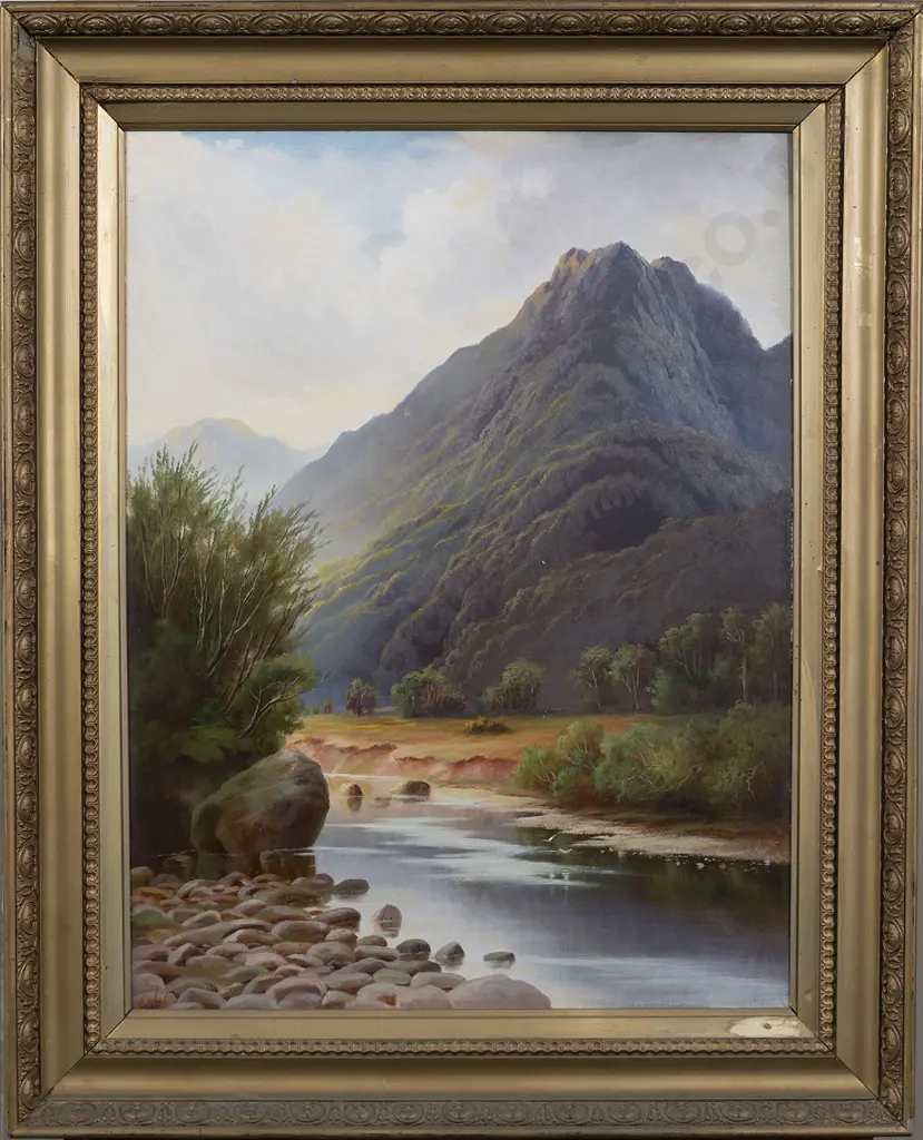 Henry William Kirkwood (1854 - 1925) - South Island River Image 1++