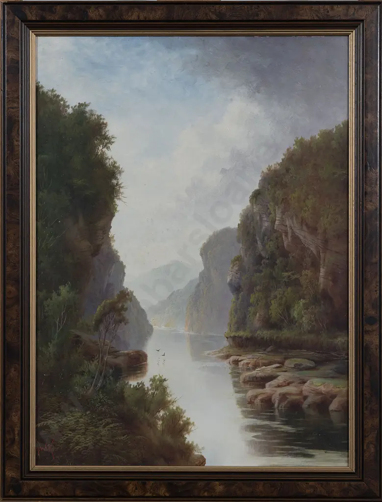Henry William Kirkwood (1854 - 1925) - Whanganui River Image 1++
