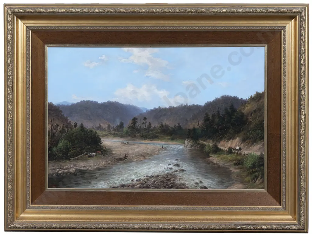 William George Baker (1864 - 1929) - Mangaroa Valley Upper Hutt Image 1++