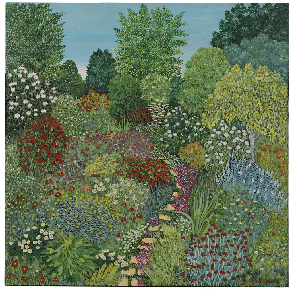 Glenda Roberts (1939 - 2014) - Where is This Path Going? Image 1++