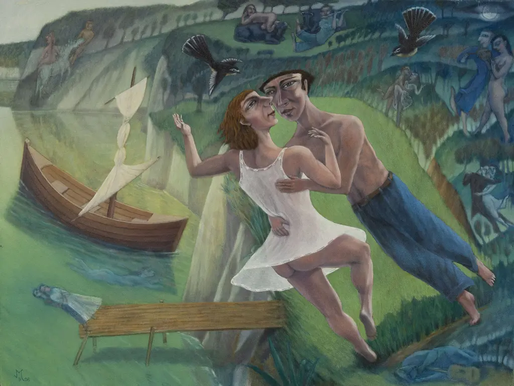 John McLean (b1944) - Here at the End of the World We Learned to Dance Image 1++