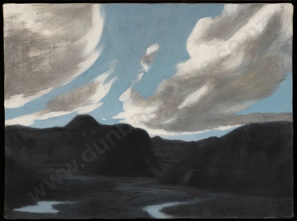 Richard McWhannell (b1952) - Moonrise Pararaha 2000 - 2001 Image 1++