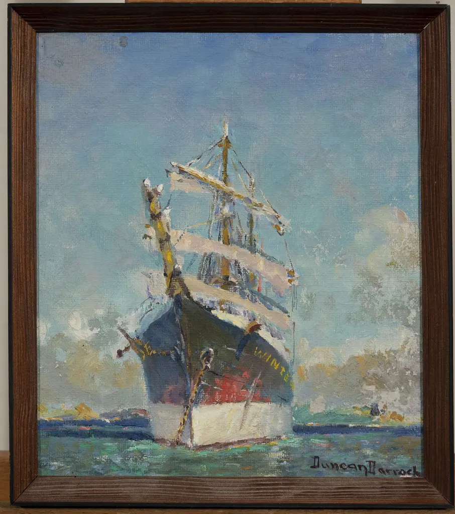 Duncan Darroch (1888 - 1967) - Sailing Ship Image 1++