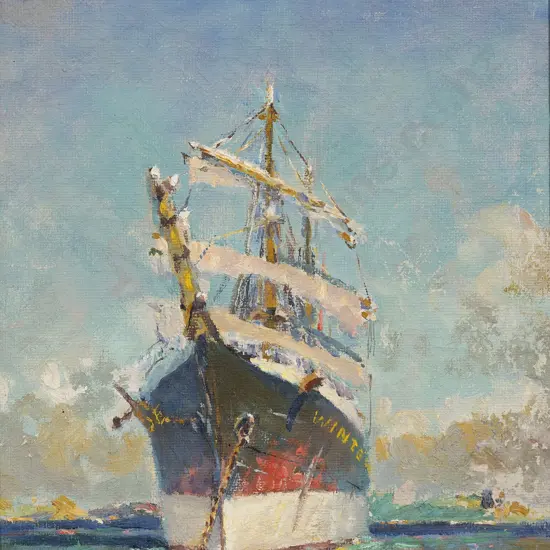 Duncan Darroch (1888 - 1967) - Sailing Ship