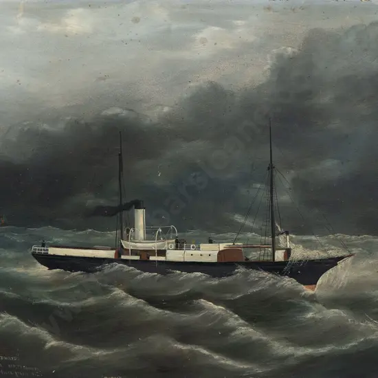 Frank Barnes (1859 - 1941) - S S "Charles Edward"
