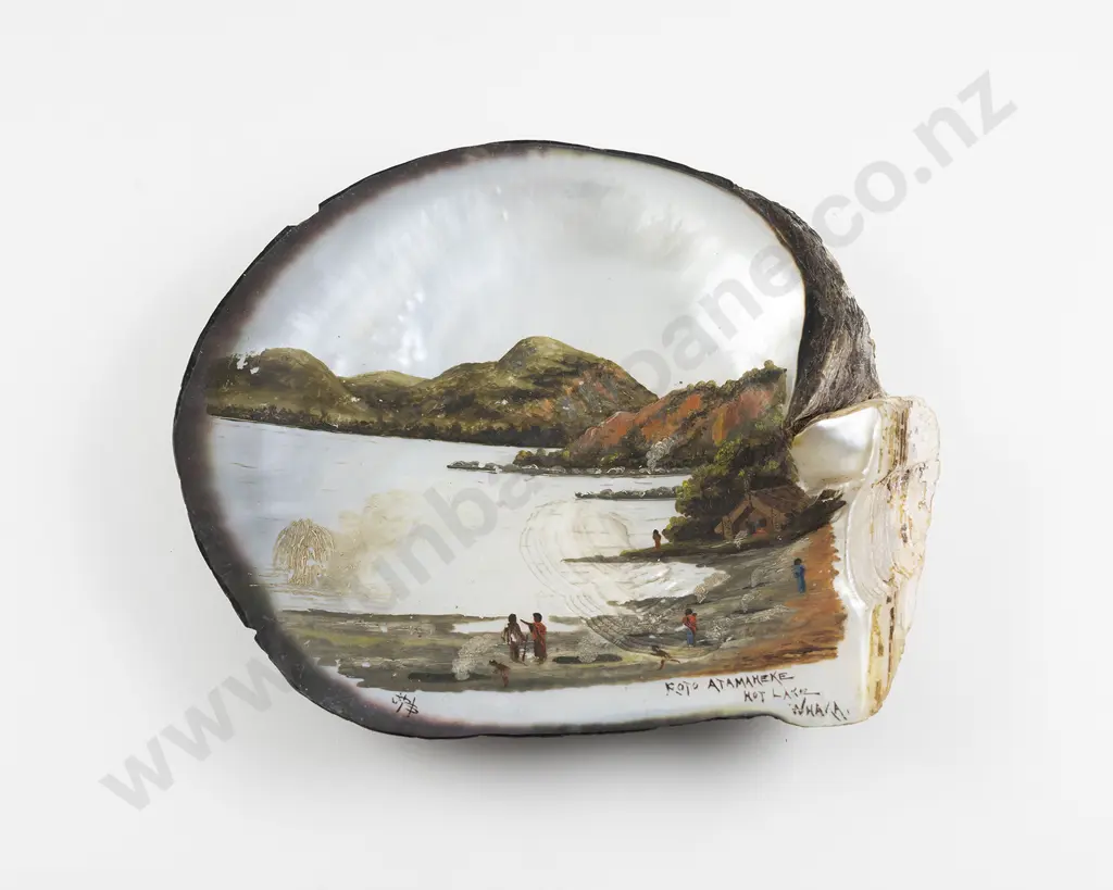John Philemon Backhouse (1845 - 1908) - Roto Atamaheke Hot Lake Whaka Image 1++