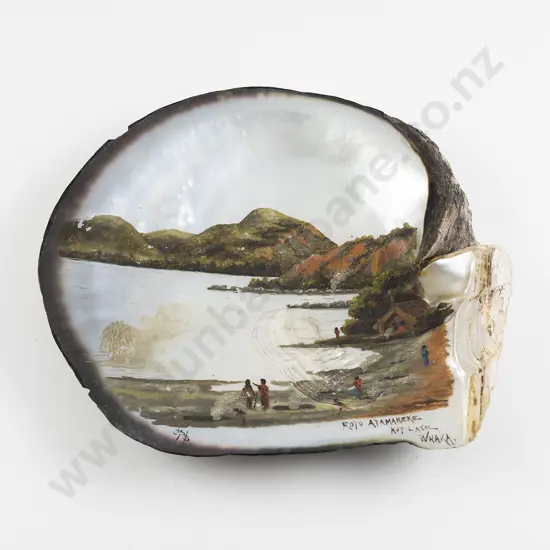 John Philemon Backhouse (1845 - 1908) - Roto Atamaheke Hot Lake Whaka