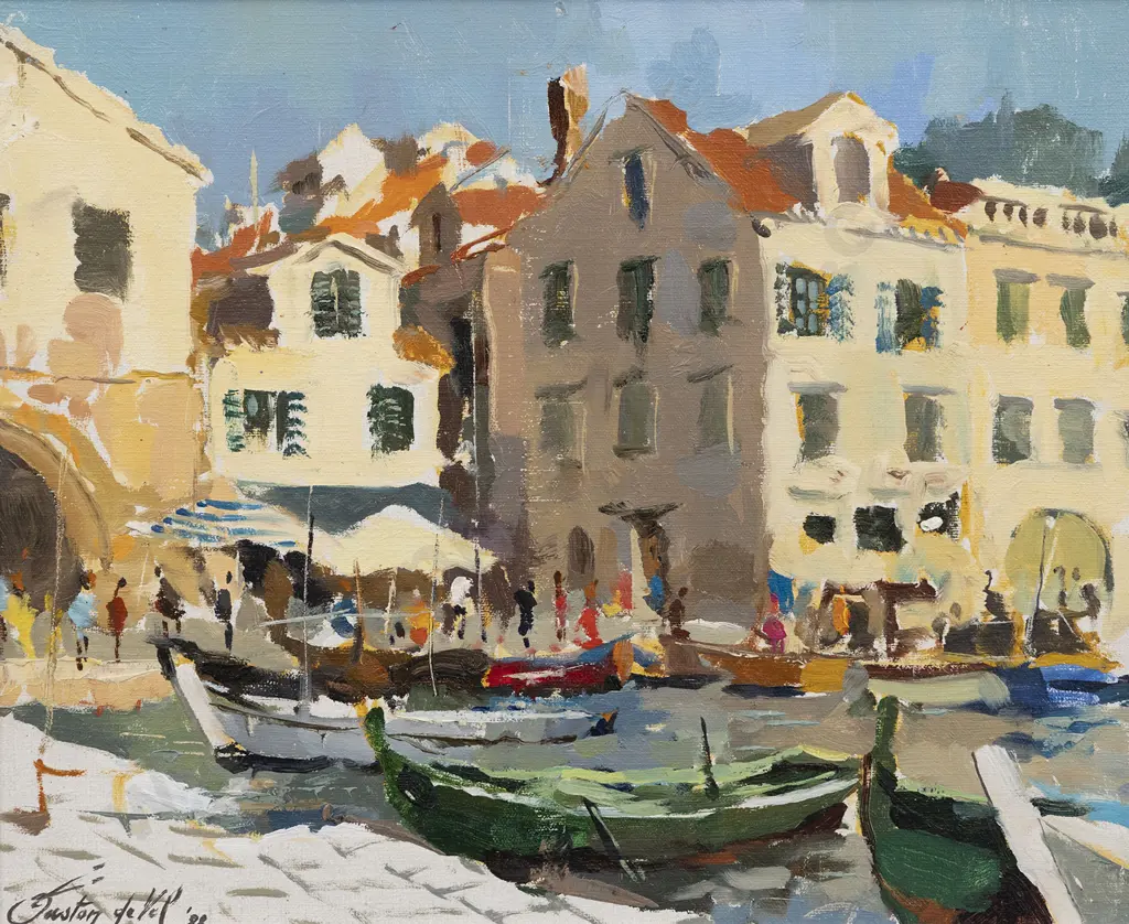 Gaston De Vel (1924 - 2010) - Hvar Yugoslavia Image 1++