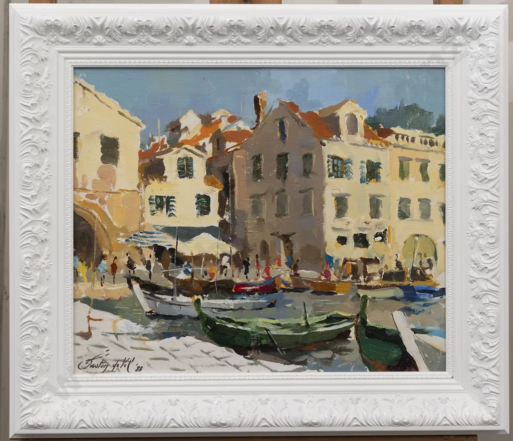 Gaston De Vel (1924 - 2010) - Hvar Yugoslavia Image 1++