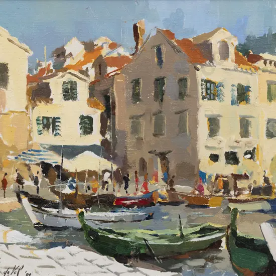Gaston De Vel (1924 - 2010) - Hvar Yugoslavia