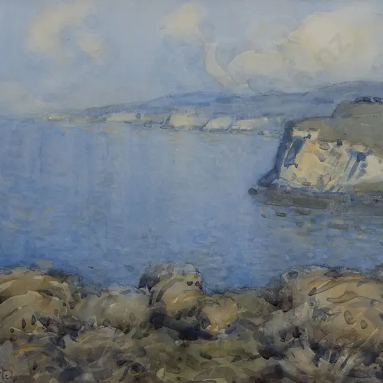 Margaret Olrog Stoddart (1865-1934) - Godley Head Lyttleton